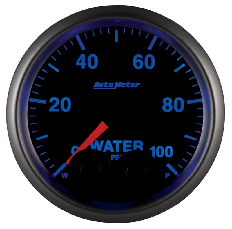 Autometer 2-1/16 E/S Water Press. Gauge - 0-100psi ATM5668 5668 User 1