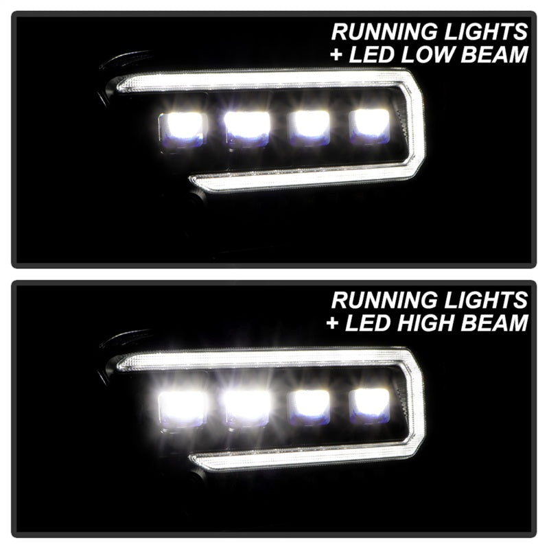 Spyder 16-20 Toyota Tacoma LED Model Only High-Power LED Headlights - Black PRO-YD-TT16LEDAP-BK 5088390 5088390 Photo - Unmounted