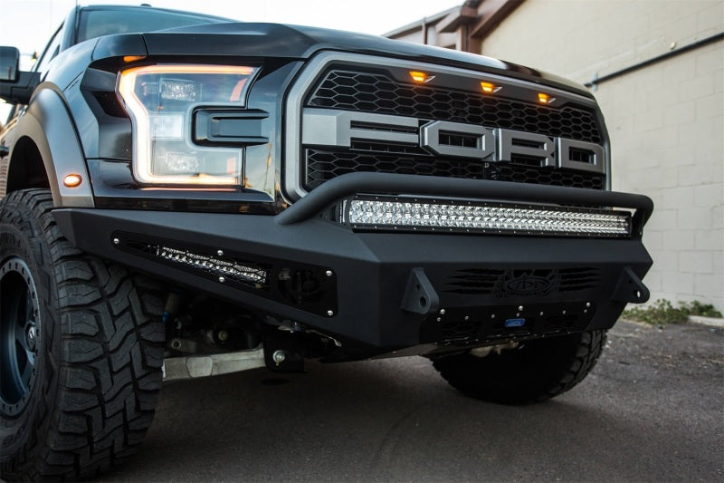 Addictive Desert Designs 17-18 Ford F-150 Raptor HoneyBadger Front Bumper F117432860103 Photo - Mounted