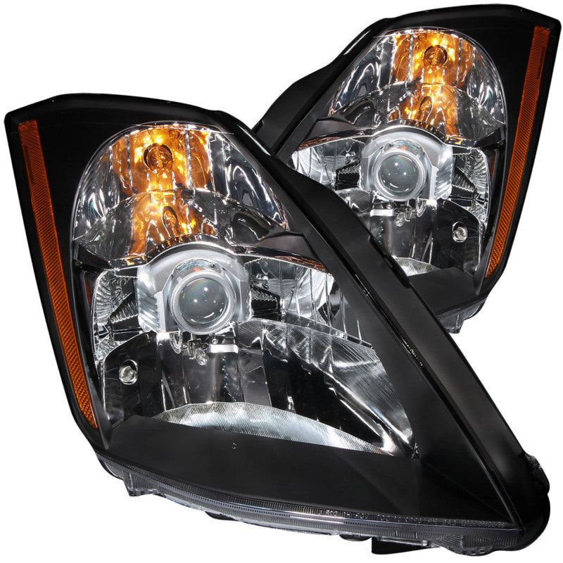 Anzo 2003-2005 Nissan 350Z Crystal Headlights Black 121108 Photo - Primary