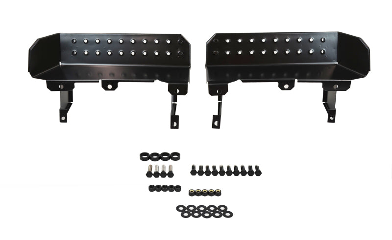 Kentrol 76-95 Jeep CJ7 Wrangler YJ Side Steps Pair - Powdercoat Black 50432 50432 Photo - Primary