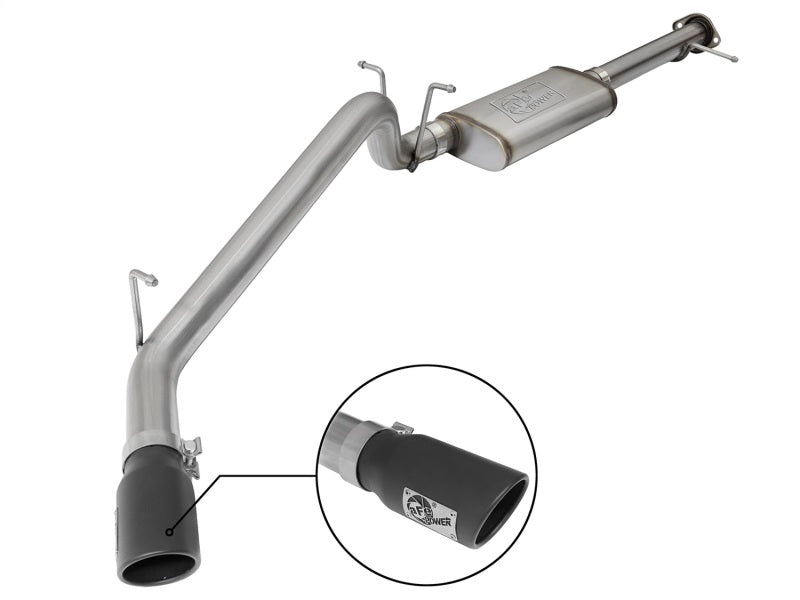 aFe Cat-Back Exhaust System, MACH Force-Xp, 3in 409 Stainless Steel 49-44097-B Photo - Primary