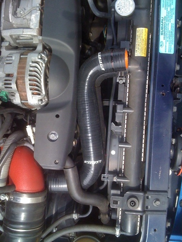 Mishimoto Hose Kit 01-07 Subaru WRX / WRX STI Black MMHOSE-WRX-01BK Photo - Mounted