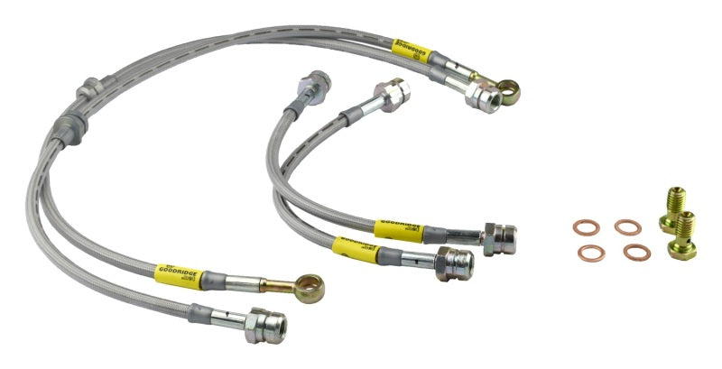 Goodridge Stainless Steel Brake Line SS Braided 07-08 VW EOS 39079 Photo - Primary