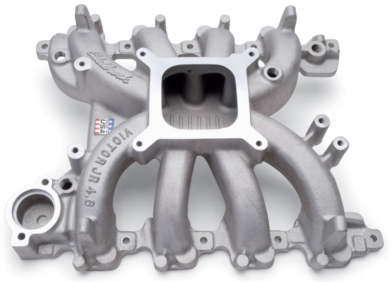Edelbrock Victor Jr Ford 4.6L Engines; SOHC Modular Carburetor Intake Manifold 2838 Photo - Primary