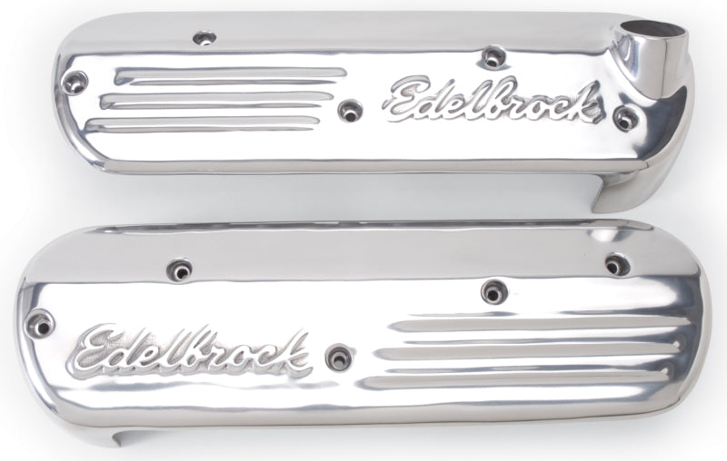Edelbrock Coil Cover, Gm, Gen III, LS1, Polished 41181 Photo - Unmounted
