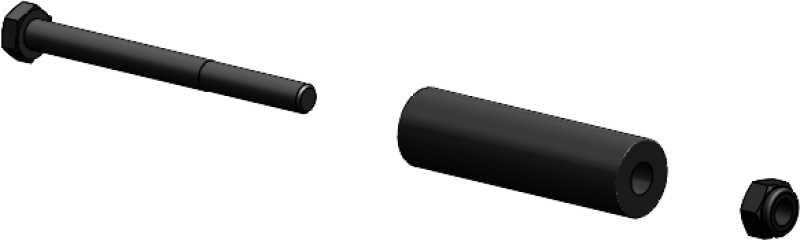 KFI Replacement SE Roller Kit- Horizontal Standard RK-POM-HS RK-POM-HS Photo - Primary