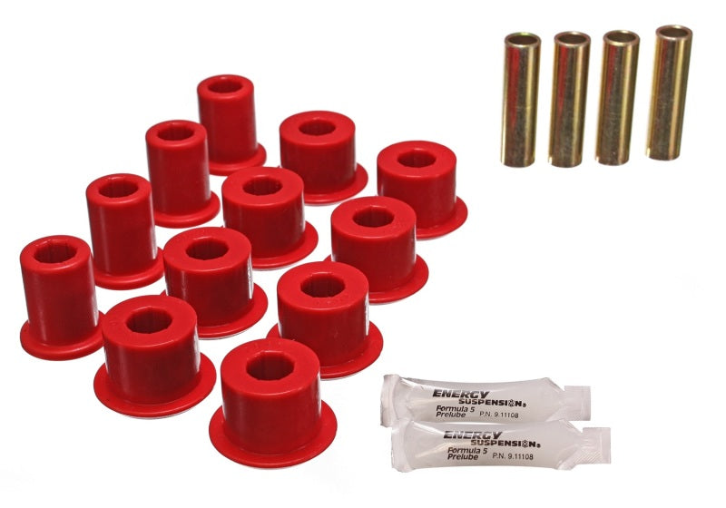 Energy Suspension Leaf Spring Bushing Set Red Toyota 4Runner All 1989-1989 8.2108R Photo - Primary