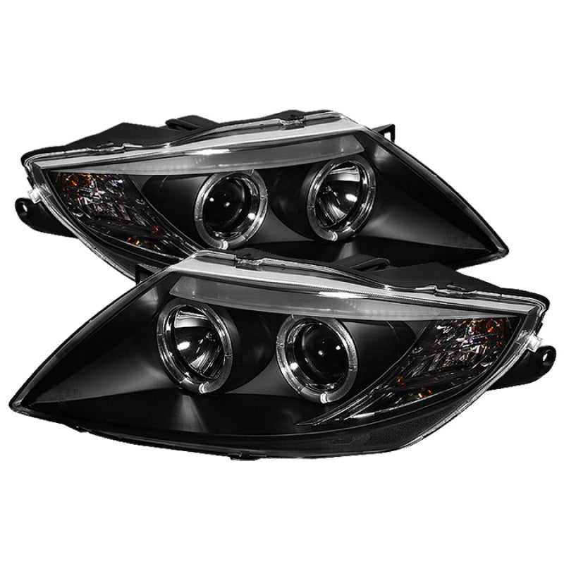 Spyder BMW Z4 03-08 Projector Headlights Halogen Model Only - LED Halo Black PRO-YD-BMWZ403-HL-BK 5029072 5029072 Photo - Primary