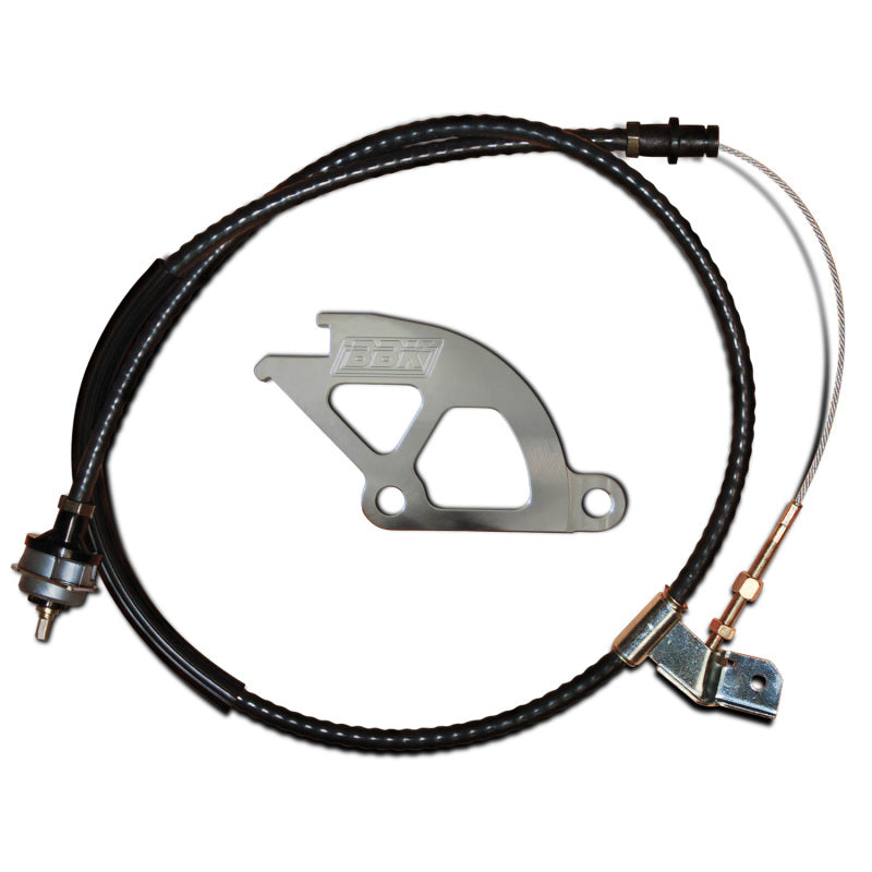 BBK Performance 79-95 Mustang Adjustable Clutch Cable & Quadrant Kit 1505 Photo - Primary