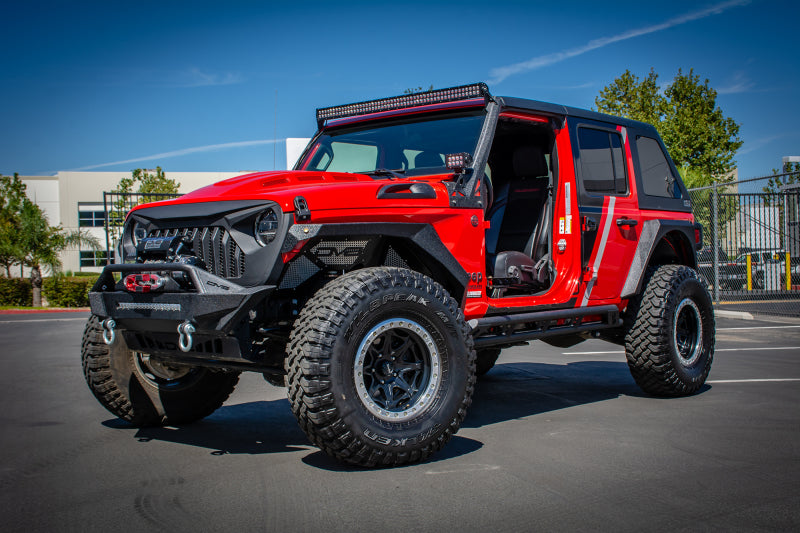 DV8 Offroad 2018+ Jeep JL/ Gladiator Angry Grill GRJL-01 GRJL-01 Photo - Mounted