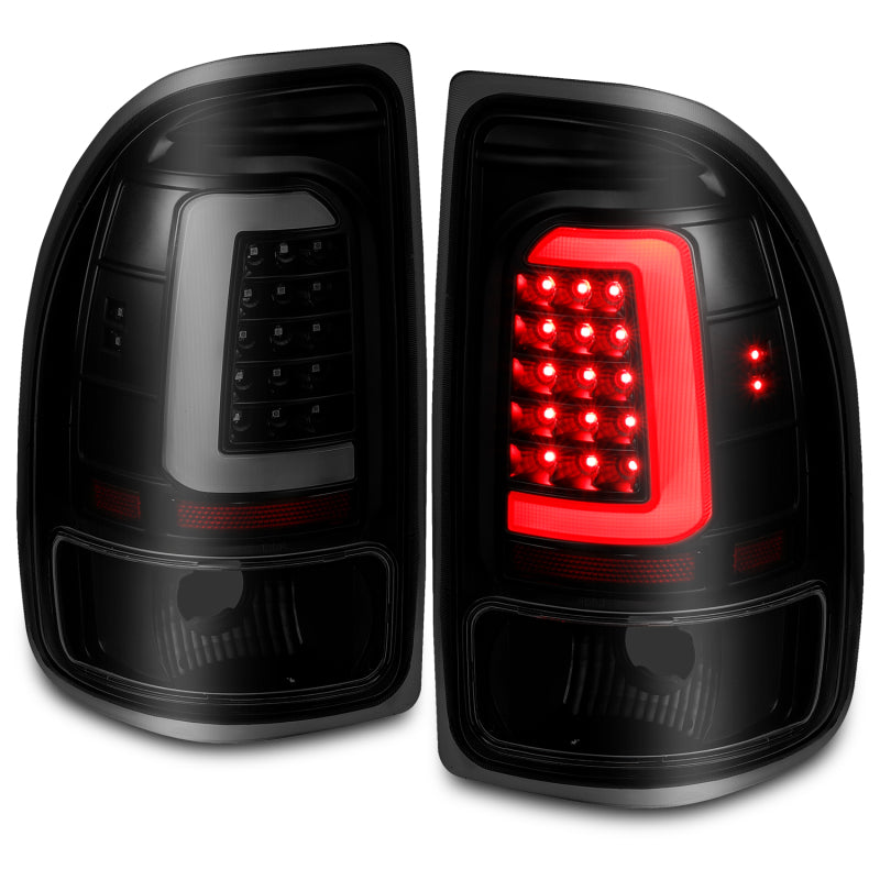 ANZO 1997-2004 Dodge Dakota LED Taillights Black Housing Smoke Lens Pair 311348 311348 User 5