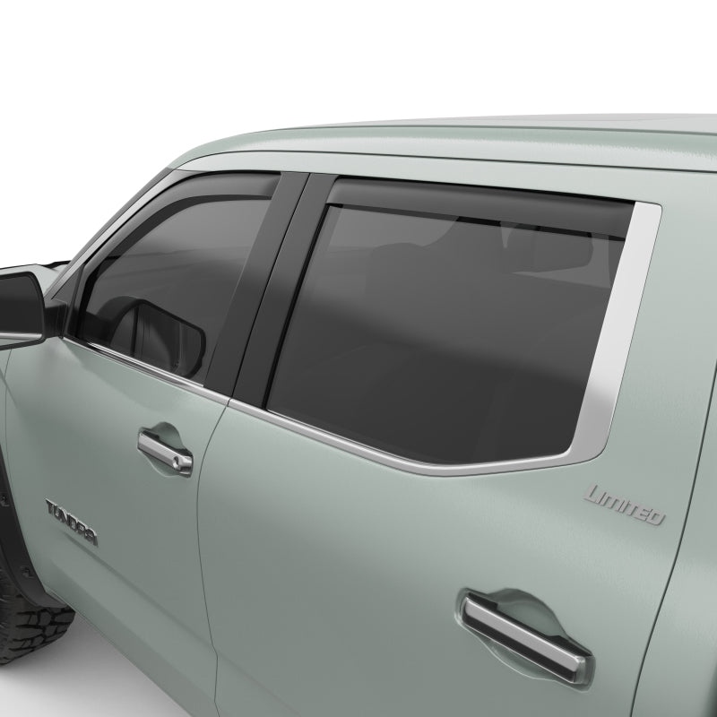 EGR 2022+ Toyota Tundra In-Channel Window Visors Front/Rear Set Matte Black 575405 575405 Photo - Close Up