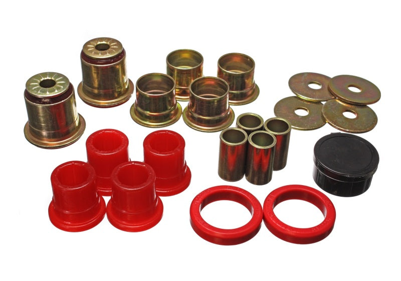 Energy Suspension Control Arm Bushing Set Red Chevrolet Nova Base 1962-1967 3.3160R Photo - Primary