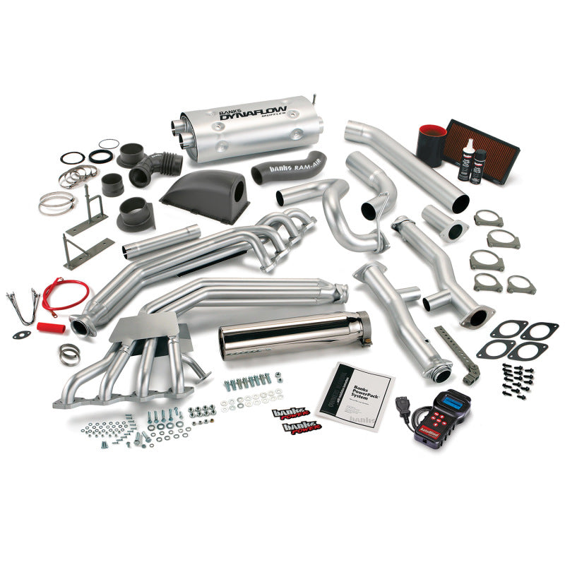 Banks Power 01-03 GM 8.1 Mh - W20/22 (R-Exit) PowerPack System W/AutoMind 49576 49576 Photo - Primary