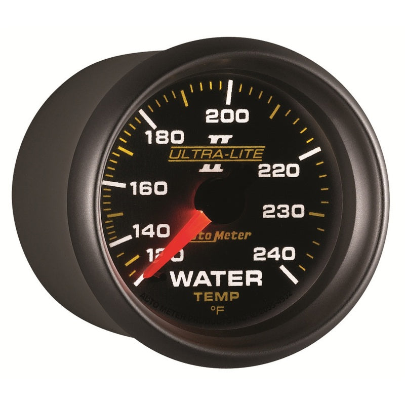 Autometer Gauge, Water Temp, 2 1/16", 120-240 Deg F, Mechanical, Ultra-Lite II 4932 User 6
