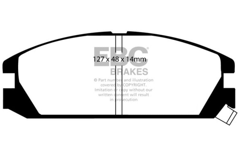 EBC Disc Brake Pad Set UD334 Photo - Primary