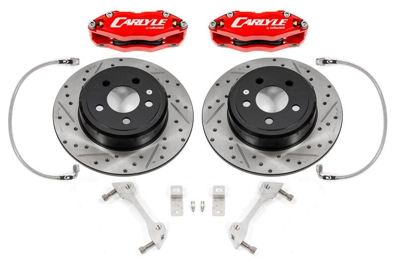 BMR Suspension BMR 08-23 Dodge Challenger Brake Kit For 15in Conversion Red Calipers Demon/Redeye DBK113 DBK113 User 1