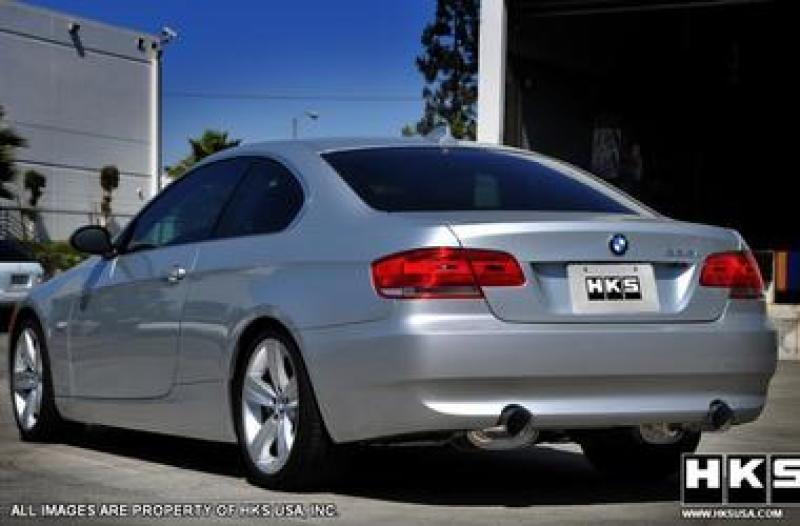 HKS 07-08 BMW 335i Coupe Only Legamax Hi-Power Dual SOS304 Ti-Tip Catback Exhaust 31013-BG001 31013-BG001 Photo - Primary