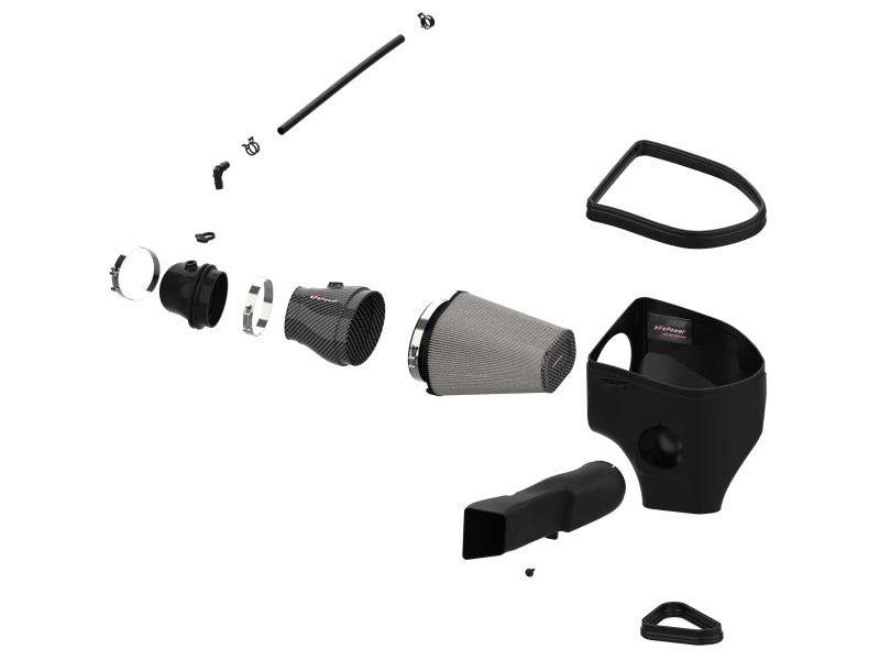 aFe Dodge Charger SRT Hellcat Redeye 21-23 V8-6.2L Track Series Stage-2 Carbon Fiber Intake System 57-10027D 57-10027D Photo - Unmounted