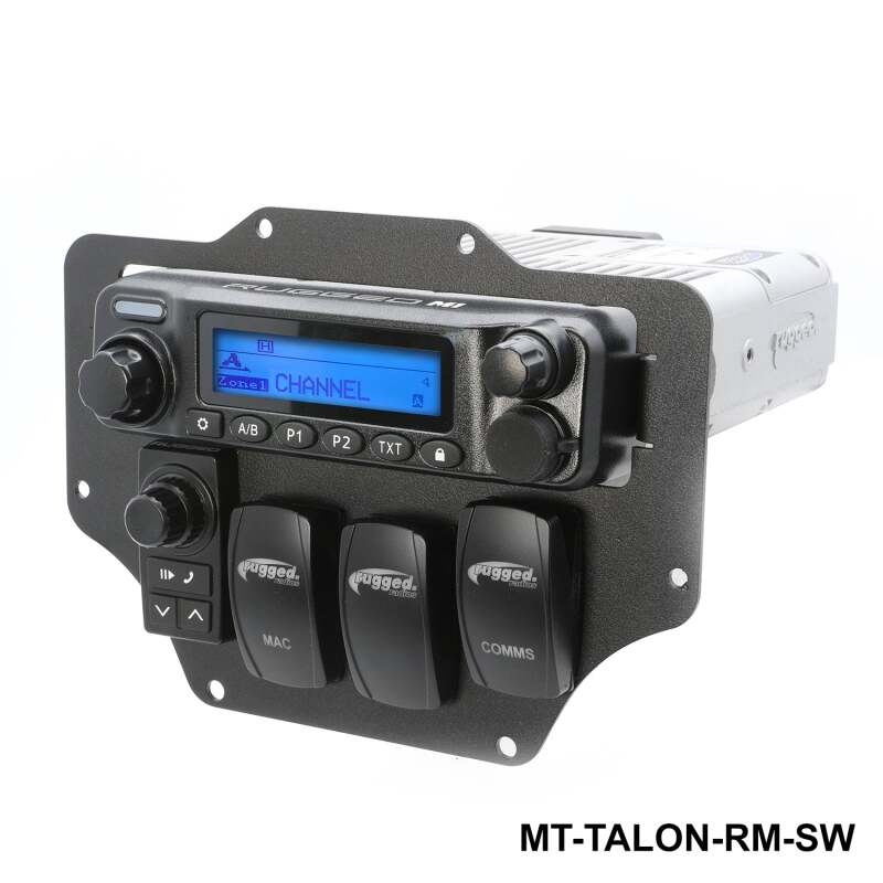 Rugged Radios Honda Talon Mount - Radio Intercom and Switches M1 / G1 / RM45 / RM60 / GMR45 MT-TALON-RM-SW MT-TALON-RM-SW Photo - Primary