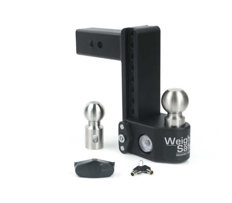 Weigh Safe Steel Weigh Safe 8in Dro p Hitch w/ 2.5in Shank WSFSWS8-2.5 SWS8-2.5 User 1
