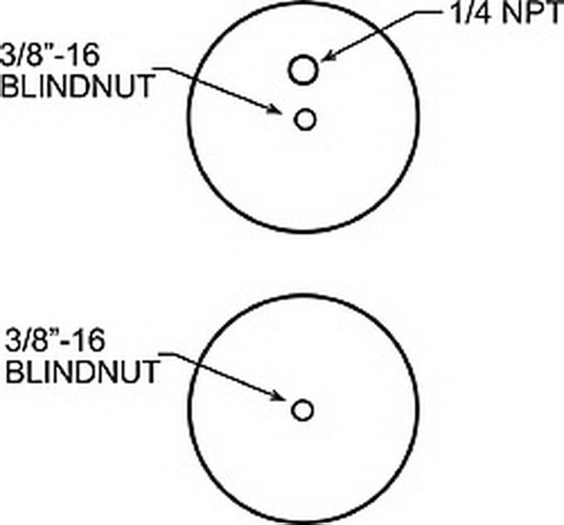 Firestone Ride-Rite Replacement Air Helper Spring Rear 267C 1.5 (W217606784) 6784 6784 Technical Bulletin