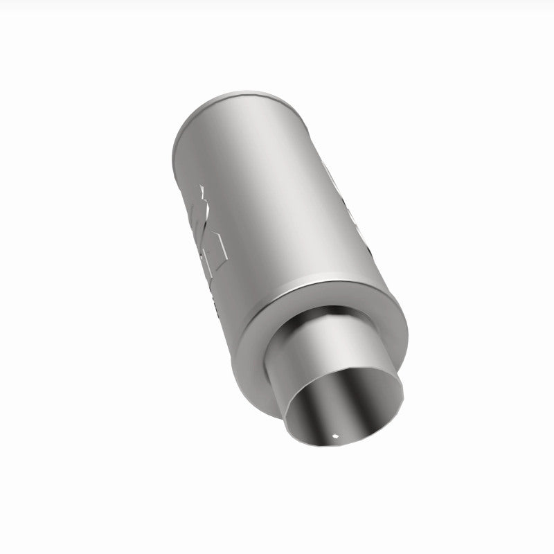 MagnaFlow 6" Round Center/Center Performance Muffler With Tip 14821 360 Degree Image Set