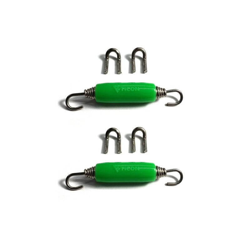 Ticon Industries Green Silicone Titanium Spring Tab and Spring Kit (4 Tabs/2 Springs) - 2 Pack 108-00212-1102 108-00212-1102 Photo - Primary