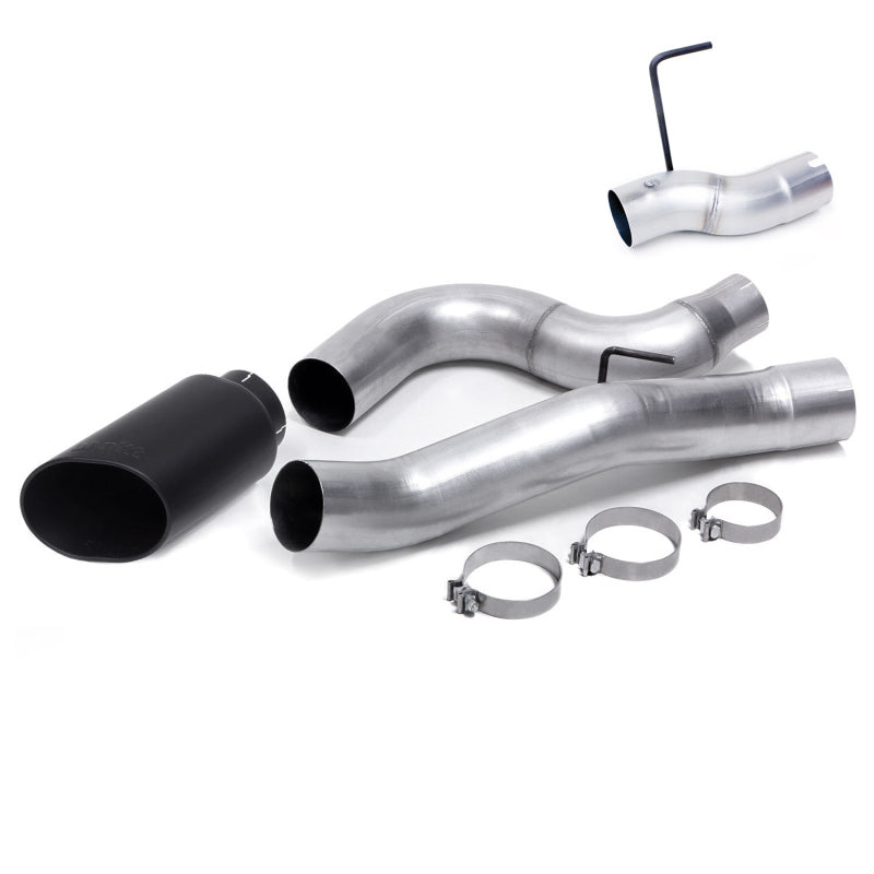 Banks Power 13-18 Ram 6.7L Mega-Cab SB 5in Monster Exhaust System - Single Exhaust w/ SS Black Tip 49778-B 49778-B Photo - out of package