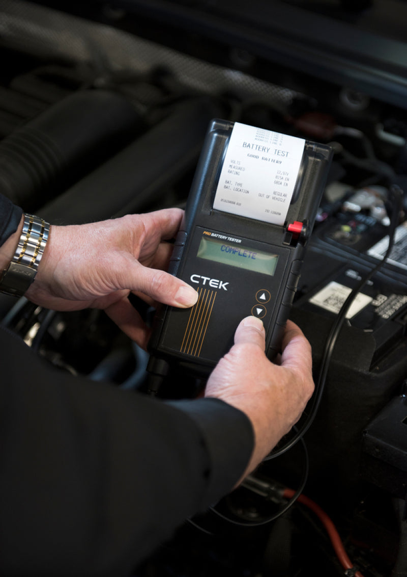 CTEK Diagnostics - Professional Battery and System Tester w/ Printer 40-209 40-209 User 3