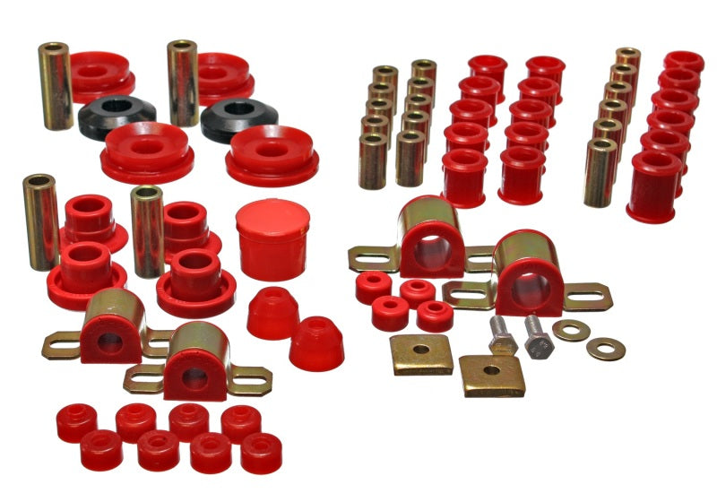 Energy Suspension Polyurethane Bushing Kit S14 240SX Red 7.18107R Photo - Primary