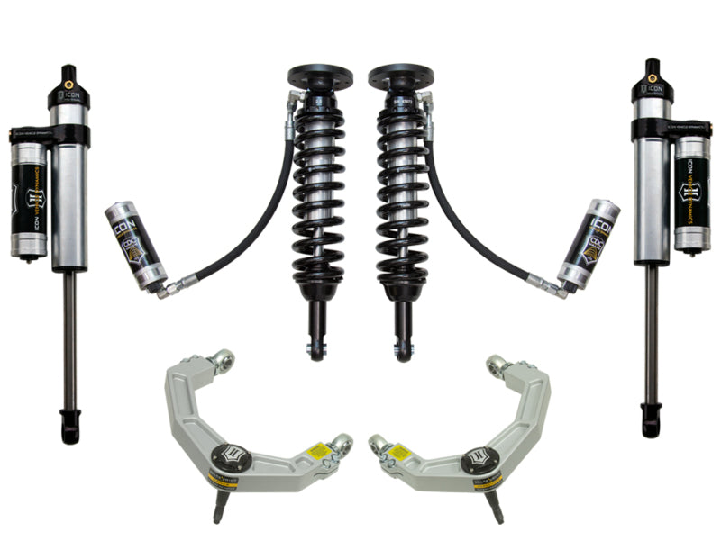 ICON 09-13 Ford F-150 2WD 1.75-2.63in Stage 4 Suspension System w/Billet Uca K93013 K93013 Photo - Primary