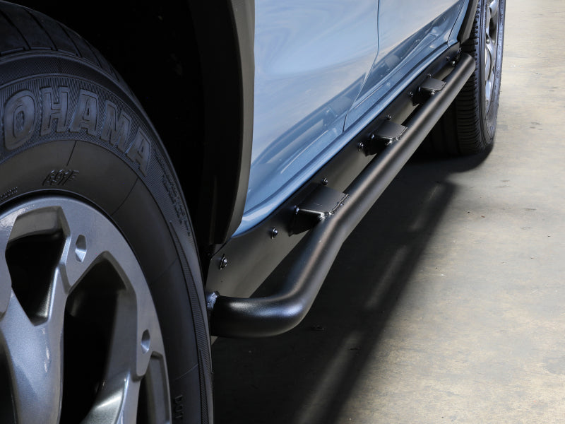 aFe POWER 18-23 Subaru Crosstrek Terra Guard Off-Road Sliders - Black 79-27019 79-27019 Photo - Mounted