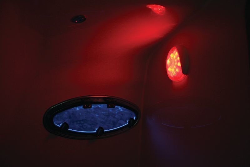 Hella Interior Lamp Euroled130T Red/Wht 2Ja 959950121 959950121 Photo - Mounted