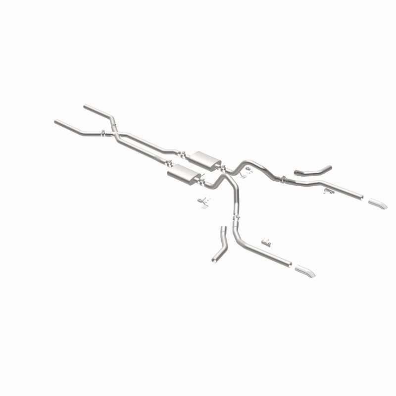 Magnaflow 65-69 Crossmember Back Exhaust System 2.5in 15165 15165 360 Degree Image Set