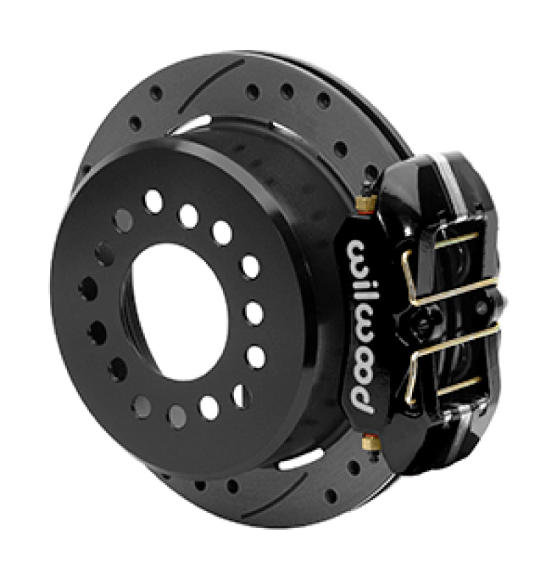 Wilwood Small Ford 11 in. Forged Dynapro Low-Profile Rear Parking Brake Kit (Drilled & Slotted) 140-15603-D 140-15603-D User 1
