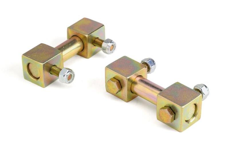 JKS Manufacturing Jeep Wrangler TJ/LJ Lower Shock Bar Pin Eliminator - Front JKS9603 JKS9603 Photo - Primary