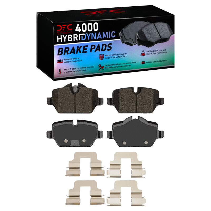 DFC DFC 4000 HybriDynamic Brake Pads Brakes, Rotors & Pads Brake Pads - OE main image