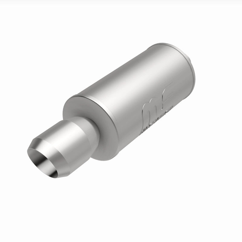 MagnaFlow 7" Round Center/Center Performance Muffler With Tip 14836 360 Degree Image Set