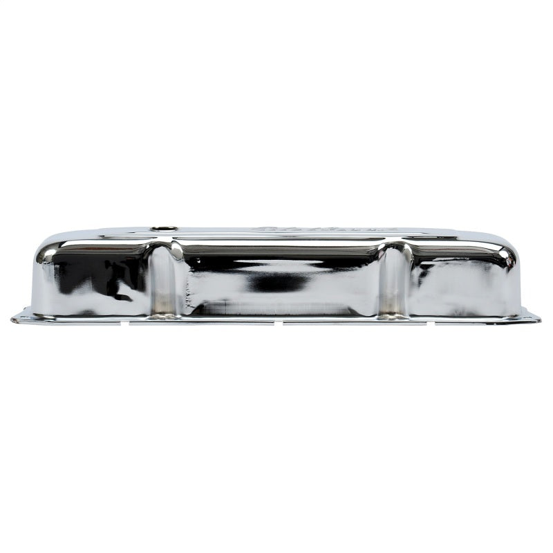 Edelbrock Valve Cover, Signature Series, Chrysler, 1958-1979 361-440 V8, Chrome 4491 Photo - Unmounted