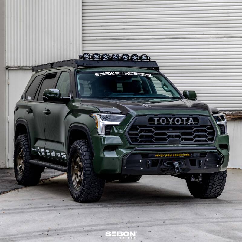 Seibon 22-23 Toyota Tundra OE Style Carbon Fiber Hood HD23TYTU-OE HD23TYTU-OE User 1