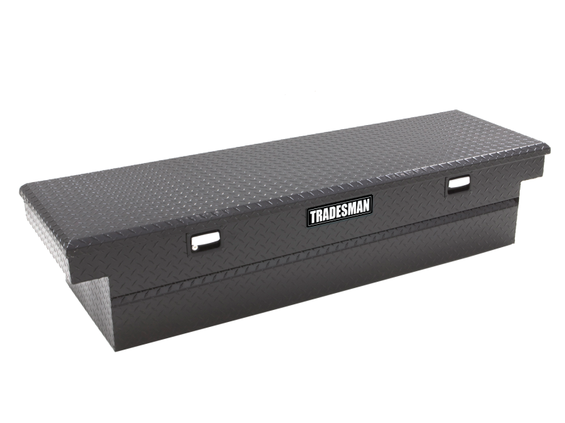 Tradesman Aluminum Single Lid Cross Bed Truck Tool Box (71in.) - Black 79100DB 79100DB User 1