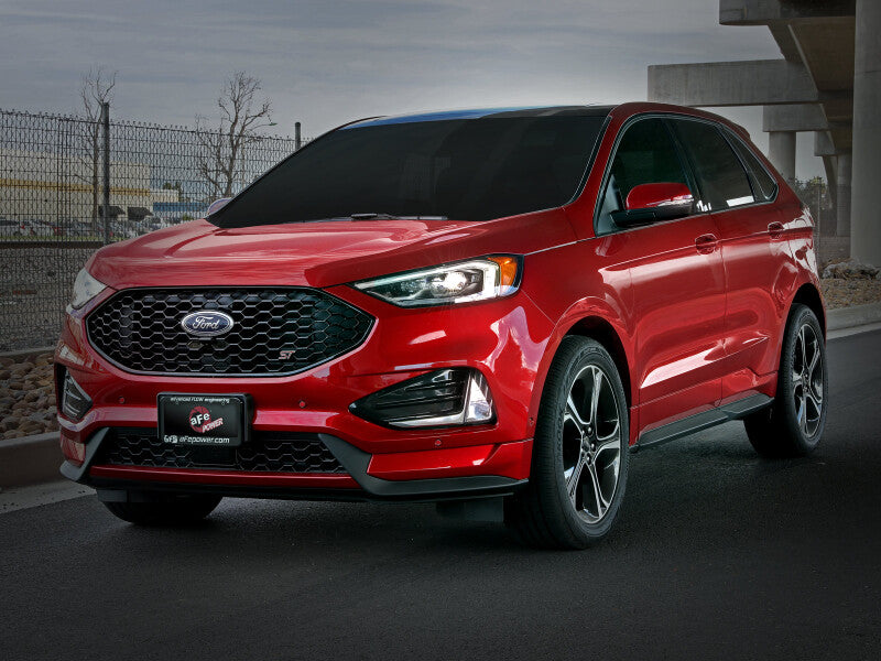 aFe Control Forged Aluminum Wheel Spacers 5x108 CB 63.4 20 MM- 20-24 Ford Edge ST 610-305001-B 610-305001-B Photo - Mounted