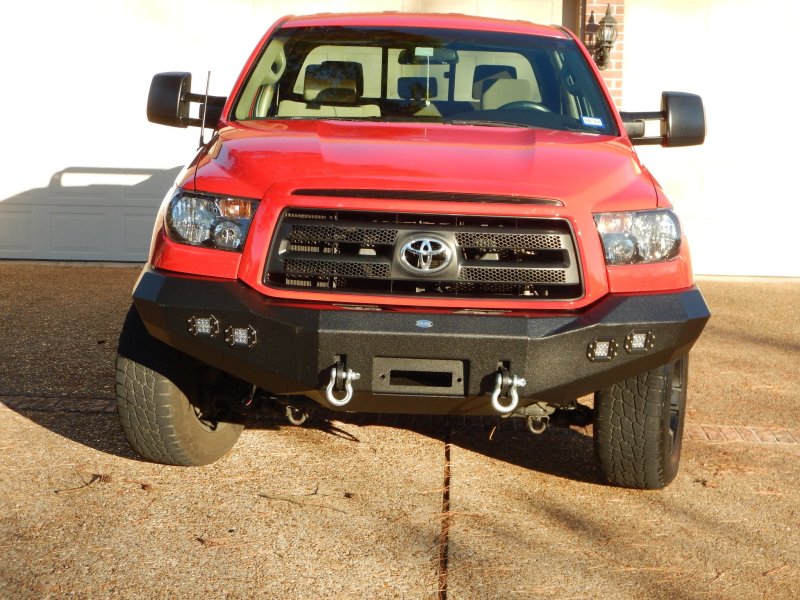 DV8 Offroad 07-13 Toyota Tundra Front Bumper FBTT2-02 FBTT2-02 Photo - Close Up