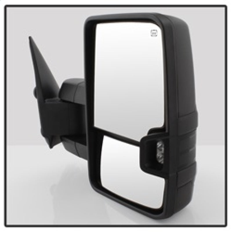 SPYDER xTune Chevy Silverado 03-06 G2 Heated Smoke LED Signal Telescoping Mirrors MIR-CS03S-G2-PWH-SM-SET 9936715 9936715 Photo - Unmounted