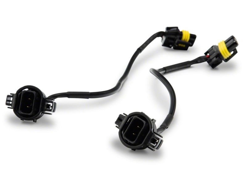 Raxiom 07-23 Jeep Wrangler JK & JL Axial Series Tri-Bar LED Fog Lights- Amber J130810 J130810 Photo - Close Up