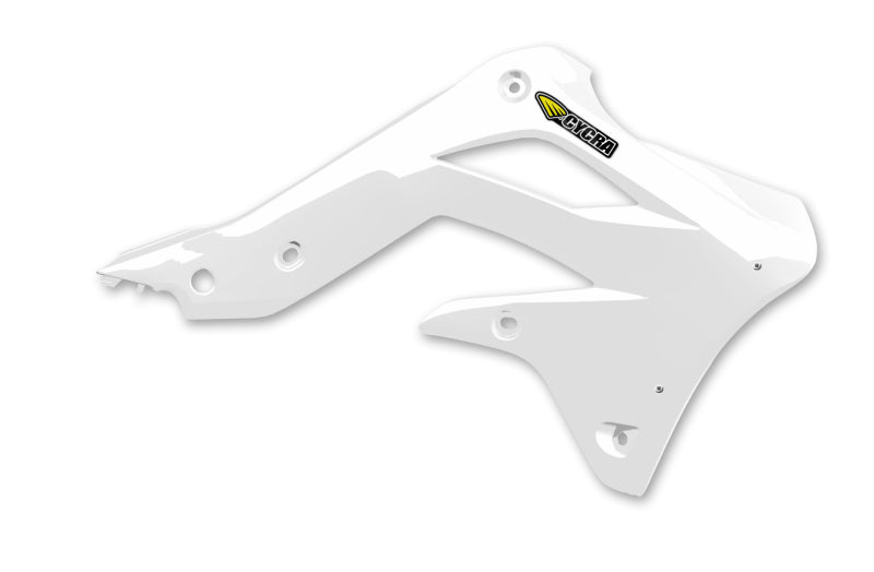 Cycra 12-15 Kawasaki KX450F Radiator Shroud White 1CYC-1866-42 1CYC-1866-42 Photo - Primary