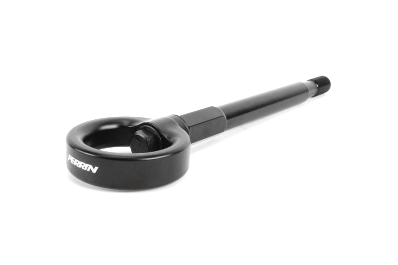 Perrin 08-14 Subaru WRX/STI Tow Hook Kit (Front) - Flat Black PSP-BDY-231BK PSP-BDY-231BK Photo - Primary