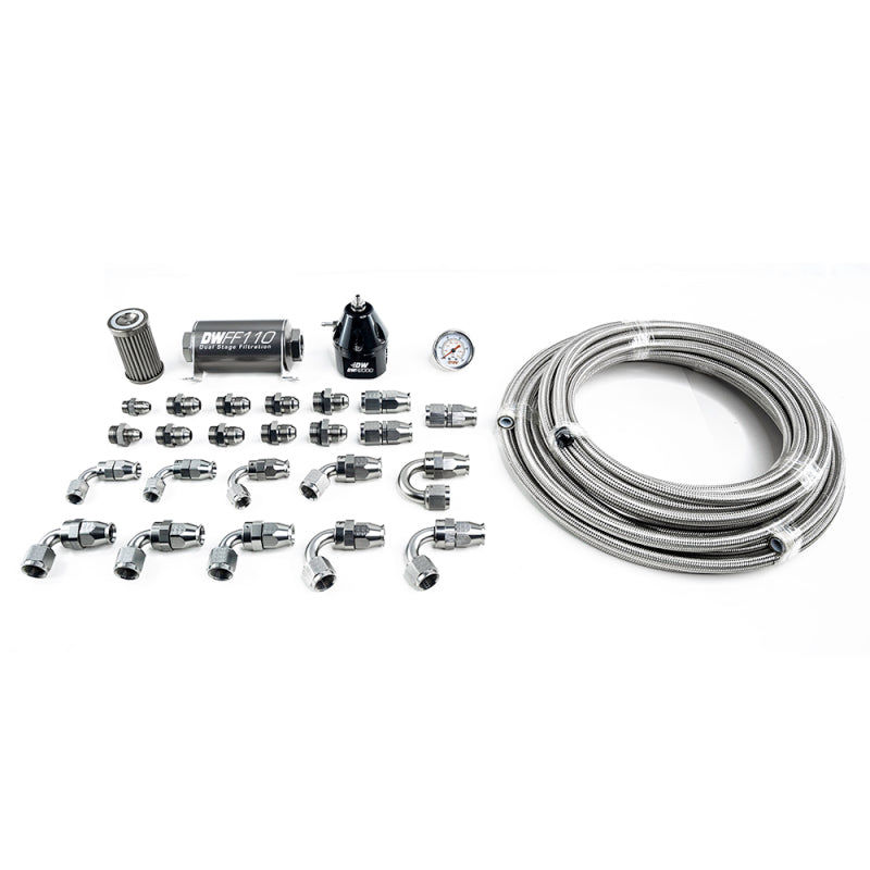 DeatschWerks X2 Series Pump Module -8AN PTFE Plumbing Kit for 2011-19 Ford Mustang 6-604 Photo - Primary
